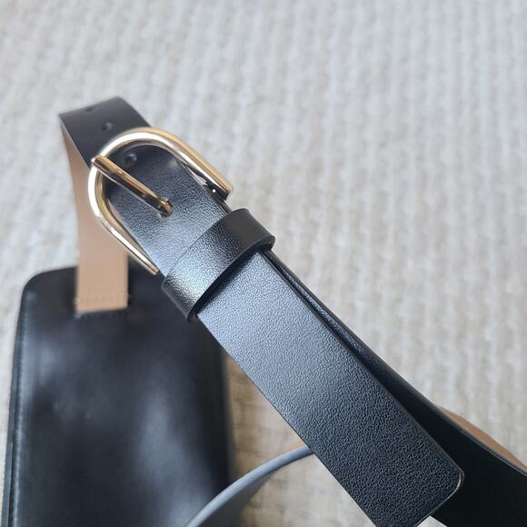 Kate Spade New York Black Genuine Leather Belt Bag NWT Size Small Medium - Picture 12 of 12